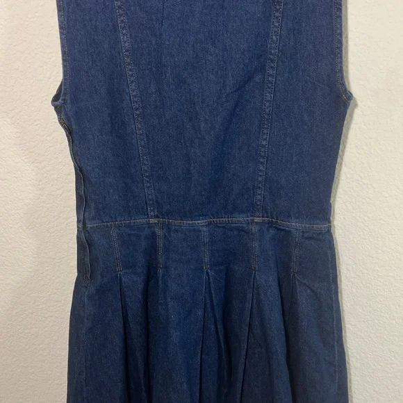 REFORMATION ARELLA DENIM MINI DRESS NWT size 4 10 12
